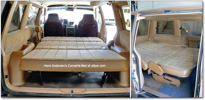 Chrysler grand voyager camper conversion #5