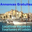 Annonces Gratuites locations vacances tourisme et loisirs