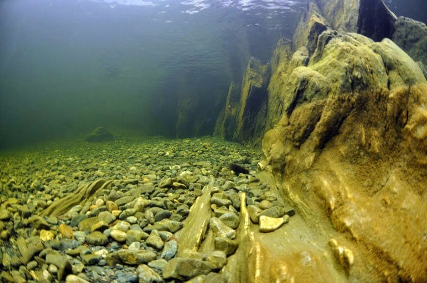 Вода из глубины байкала